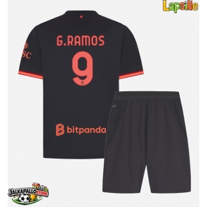 AC Milan Goncalo Ramos #9 Kolmaspaita Lapsille 2026-27 Lyhythihainen (+ shortsit)